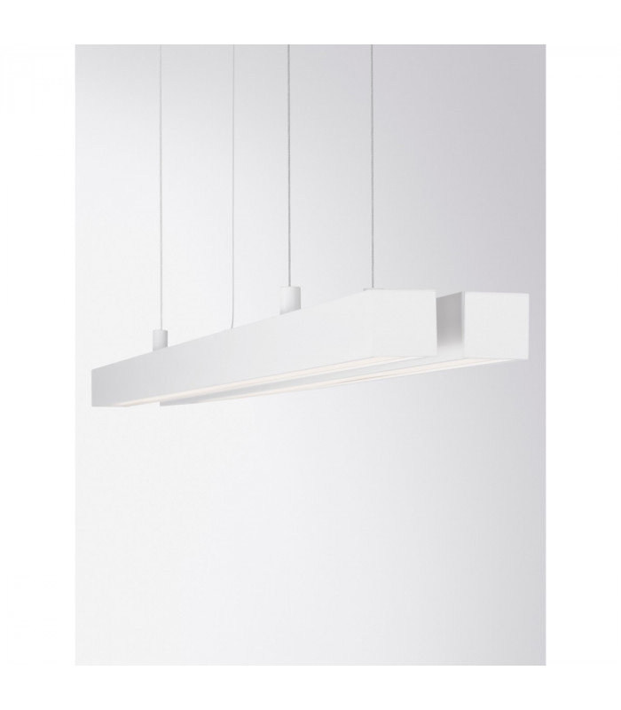 X-Line Integrated LED Pendant Ceiling Light Sandy White Aluminium LED 40W 230V 1427Lm 3000KI-11
