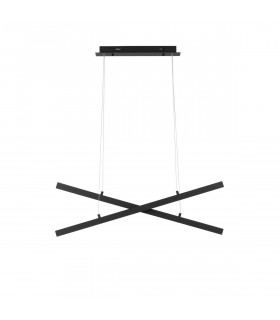 X-Line Integrated LED Pendant Ceiling Light Sandy black Aluminium LED 40W 230V 1427Lm 3000KI-1