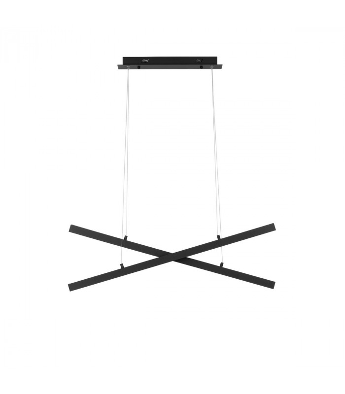 X-Line Integrated LED Pendant Ceiling Light Sandy black Aluminium LED 40W 230V 1427Lm 3000KI-1