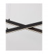 X-Line Integrated LED Pendant Ceiling Light Sandy black Aluminium LED 40W 230V 1427Lm 3000KI-4