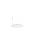 Morbido Integrated LED Pendant Ceiling Light Sandy White Aluminium LED 60W 3116Lm 2700K - 4000K + Remote Control-1