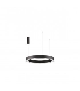 Morbido Integrated LED Pendant Ceiling Light Sandy Black Aluminium LED 60W 3116Lm 2700K - 4000K + Remote Control-1