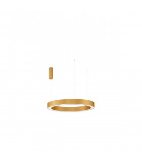 Morbido Integrated LED Pendant Ceiling Light Brass Gold Aluminium LED 60W 3116Lm 2700K - 4000K + Remote Control-1