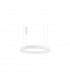 Morbido Integrated LED Pendant Ceiling Light Sandy White Aluminium LED 80W 4373Lm 2700K - 4000K + Remote Control-1