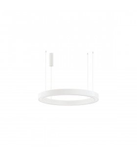 Morbido Integrated LED Pendant Ceiling Light Sandy White Aluminium LED 80W 4373Lm 2700K - 4000K + Remote Control-1
