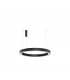 Morbido Integrated LED Pendant Ceiling Light Sandy Black Aluminium LED 80W 4373Lm 2700K - 4000K + Remote Control-1