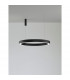 Morbido Integrated LED Pendant Ceiling Light Sandy Black Aluminium LED 80W 4373Lm 2700K - 4000K + Remote Control-3
