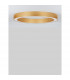 Morbido Integrated LED Semi Flush Light Brass Gold Aluminium LED 60W 3427Lm 2700K - 4000K + Remote Control-3
