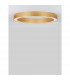 Morbido Integrated LED Semi Flush Light Brass Gold Aluminium LED 60W 3427Lm 2700K - 4000K + Remote Control-4
