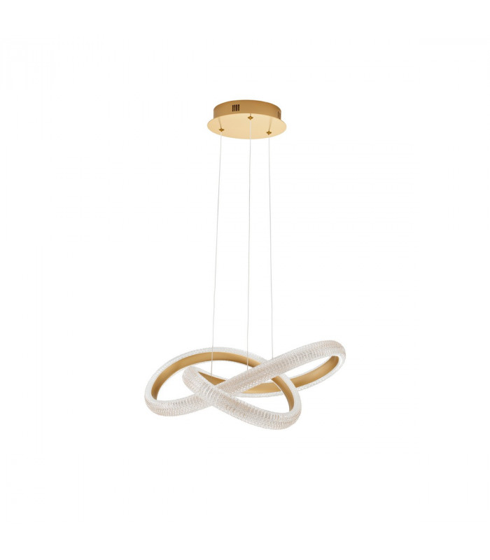 Medora Integrated LED Pendant Ceiling Light Brass Gold Aluminium LED 42W 3400Lm 3000K-1