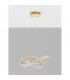 Medora Integrated LED Pendant Ceiling Light Brass Gold Aluminium LED 42W 3400Lm 3000K-5