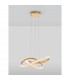 Medora Integrated LED Pendant Ceiling Light Brass Gold Aluminium LED 42W 3400Lm 3000K-6