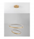 Medora Integrated LED Pendant Ceiling Light Brass Gold Aluminium LED 41.5W 3500Lm 3000K-3
