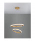 Medora Integrated LED Pendant Ceiling Light Brass Gold Aluminium LED 41.5W 3500Lm 3000K-4