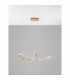 Medora II Integrated LED Pendant Ceiling Light Brass Gold Aluminium LED 42W 3400Lm 3000K-5