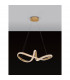 Medora II Integrated LED Pendant Ceiling Light Brass Gold Aluminium LED 42W 3400Lm 3000K-6