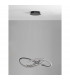 Ginevra Integrated LED Pendant Ceiling Light Sandy black Aluminium LED 56W 3750Lm 3000K-5