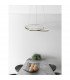 Ginevra Integrated LED Pendant Ceiling Light Sandy black Aluminium LED 45W 2800Lm 3000K-2
