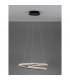 Ginevra Integrated LED Pendant Ceiling Light Sandy black Aluminium LED 45W 2800Lm 3000K-6