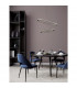 Ginevra Integrated LED Pendant Ceiling Light Sandy black Aluminium LED 54W 3350Lm 3000K-2