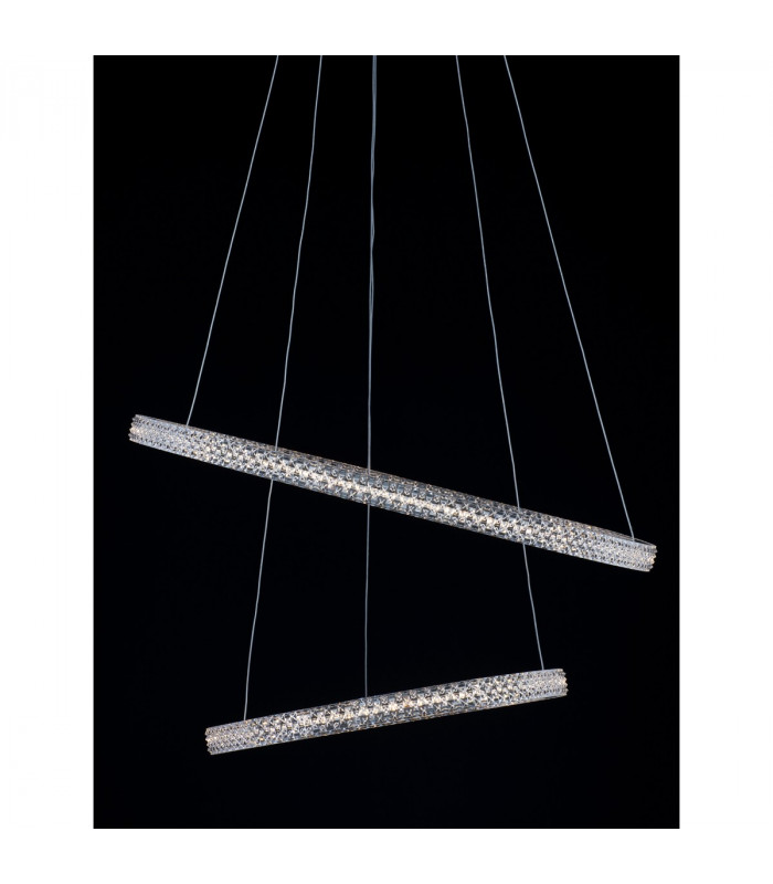 Ginevra Integrated LED Pendant Ceiling Light Sandy black Aluminium LED 54W 3350Lm 3000K-8