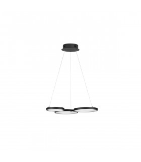 Magnus Integrated LED Pendant Ceiling Light Sandy Black Aluminium LED 28W 230V 1900Lm 3000K-1