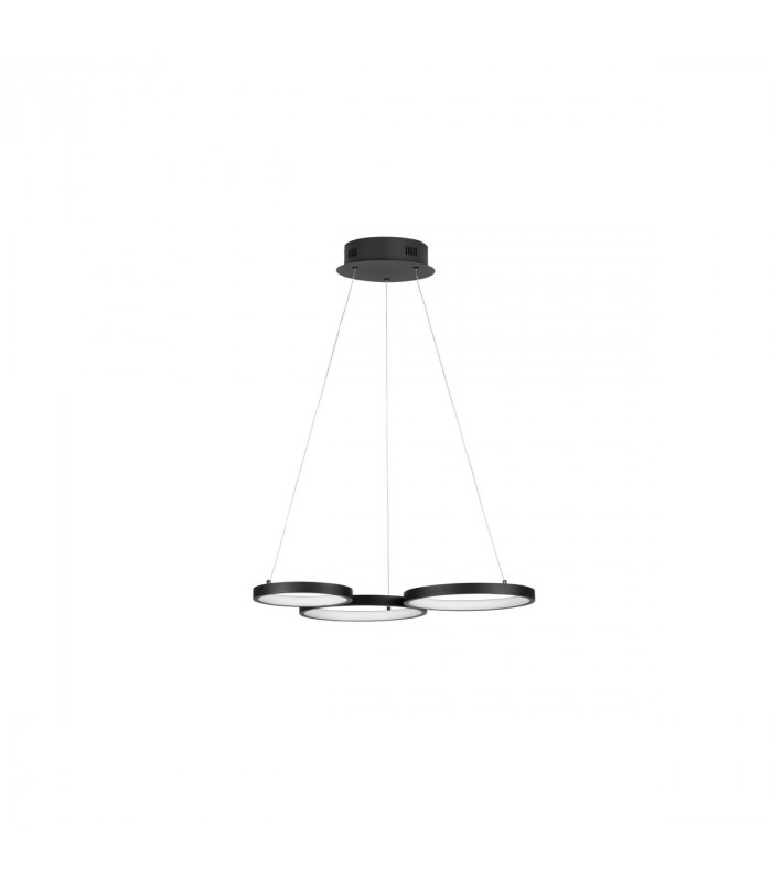 Magnus Integrated LED Pendant Ceiling Light Sandy Black Aluminium LED 28W 230V 1900Lm 3000K-1