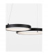 Magnus Integrated LED Pendant Ceiling Light Sandy Black Aluminium LED 28W 230V 1900Lm 3000K-6