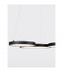 Magnus Integrated LED Pendant Ceiling Light Sandy Black Aluminium LED 28W 230V 1900Lm 3000K-7