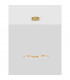 Magnus Integrated LED Pendant Ceiling Light Brass Gold Aluminium LED 28W 230V 1900Lm 3000K-2