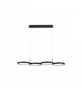 Magnus Bar Pendant Ceiling Light Sandy Black Aluminium LED 41W 230V 2300Lm 3000K-1