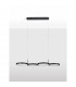 Magnus Bar Pendant Ceiling Light Sandy Black Aluminium LED 41W 230V 2300Lm 3000K-3