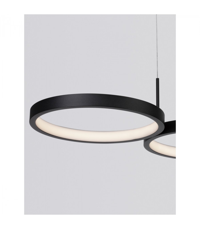 Magnus Bar Pendant Ceiling Light Sandy Black Aluminium LED 41W 230V 2300Lm 3000K-5