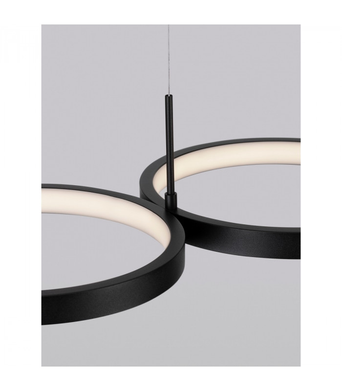 Magnus Bar Pendant Ceiling Light Sandy Black Aluminium LED 41W 230V 2300Lm 3000K-9