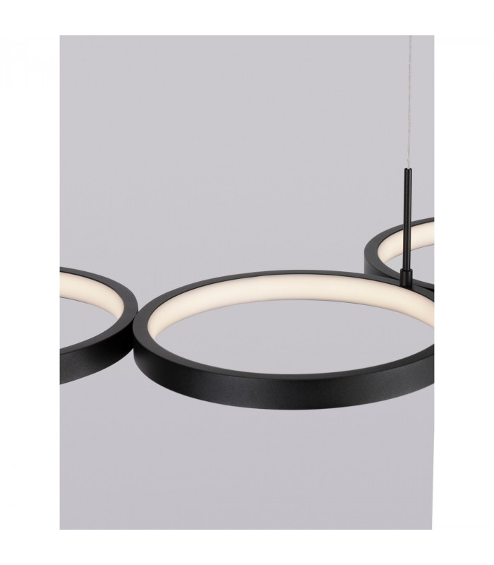 Magnus Bar Pendant Ceiling Light Sandy Black Aluminium LED 41W 230V 2300Lm 3000K-10