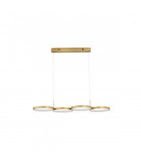 Magnus Bar Pendant Ceiling Light Brass Gold Aluminium LED 41W 230V 2300Lm 3000K-1
