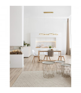 Magnus Bar Pendant Ceiling Light Brass Gold Aluminium LED 41W 230V 2300Lm 3000K-2