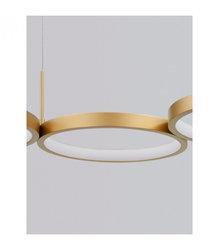 Magnus Bar Pendant Ceiling Light Brass Gold Aluminium LED 41W 230V 2300Lm 3000K-5