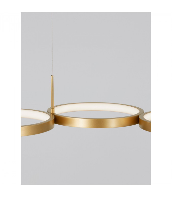 Magnus Bar Pendant Ceiling Light Brass Gold Aluminium LED 41W 230V 2300Lm 3000K-8