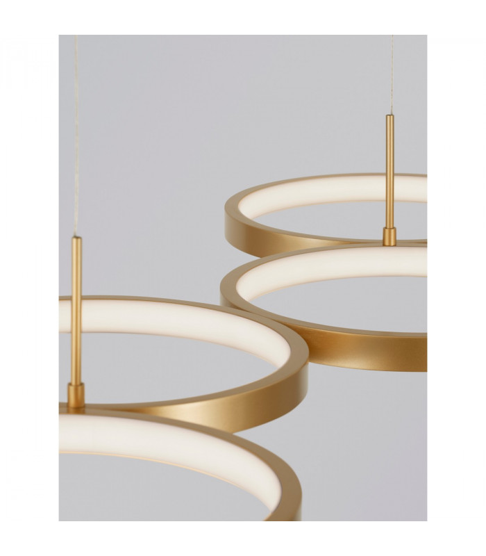 Magnus Bar Pendant Ceiling Light Brass Gold Aluminium LED 41W 230V 2300Lm 3000K-9