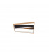 Elize II Integrated LED Semi Flush Light Black Brass Gold Steel Aluminium Silicon LED 28W 1550Lm 3000K-1