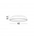 Vela Integrated LED Semi Flush Light Sandy White Outside Coffee inside Aluminium LED 30W 1665Lm 3000K-2