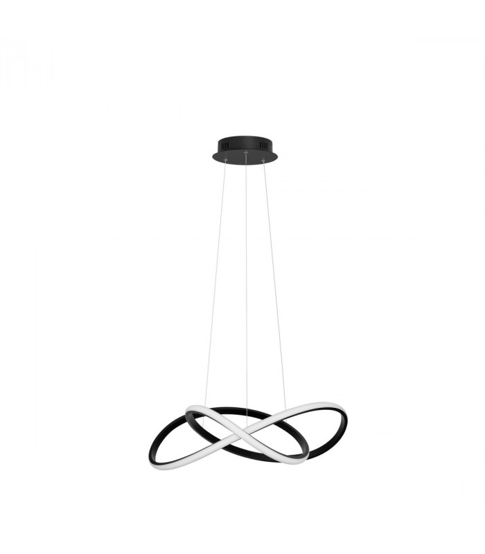 Amara Integrated LED Pendant Ceiling Light Sandy Black Aluminium LED 28W 1600Lm 3000K-1