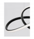 Amara Integrated LED Pendant Ceiling Light Sandy Black Aluminium LED 28W 1600Lm 3000K-5