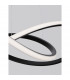Amara Integrated LED Pendant Ceiling Light Sandy Black Aluminium LED 28W 1600Lm 3000K-6