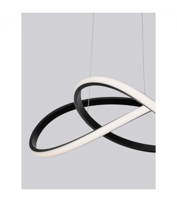 Amara Integrated LED Pendant Ceiling Light Sandy Black Aluminium LED 28W 1600Lm 3000K-7
