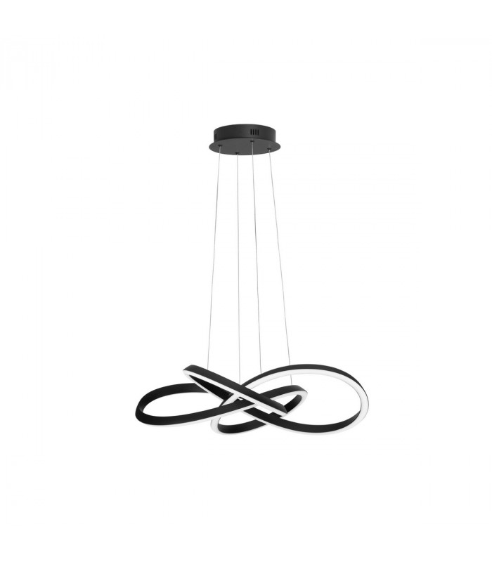 Amara Integrated LED Pendant Ceiling Light Sandy Black Aluminium LED 54W 2800Lm 3000K-1