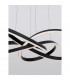 Amara Integrated LED Pendant Ceiling Light Sandy Black Aluminium LED 54W 2800Lm 3000K-6