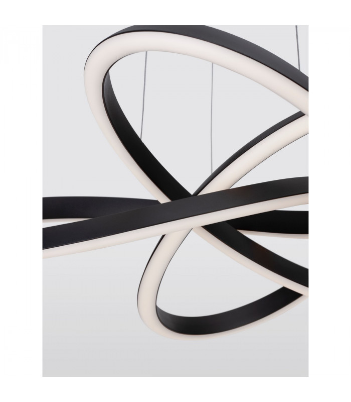 Amara Integrated LED Pendant Ceiling Light Sandy Black Aluminium LED 54W 2800Lm 3000K-7