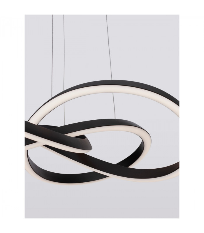 Amara Integrated LED Pendant Ceiling Light Sandy Black Aluminium LED 54W 2800Lm 3000K-8